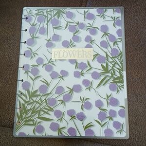 The Happy Planner classic sized cover and dashboards Feel as Free as the Flowers